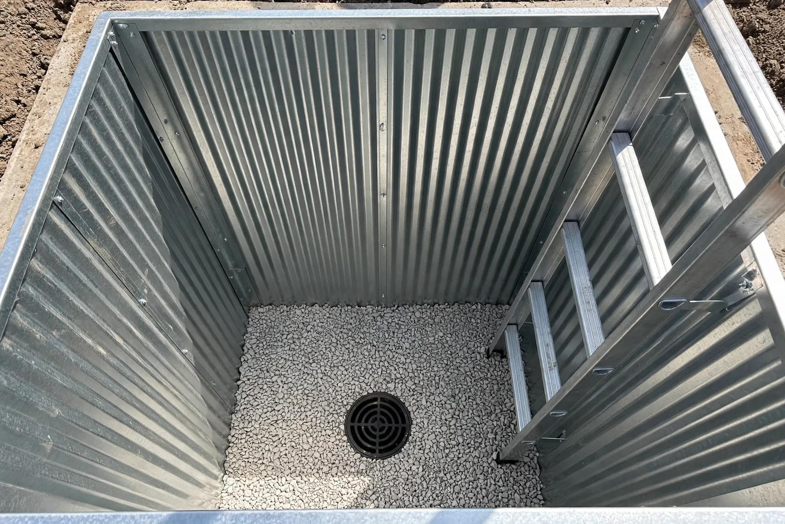Egress Window Well Drainage —  Egress Window Well Drainage Correction in St. Charles by Waldorf Egress Window Company