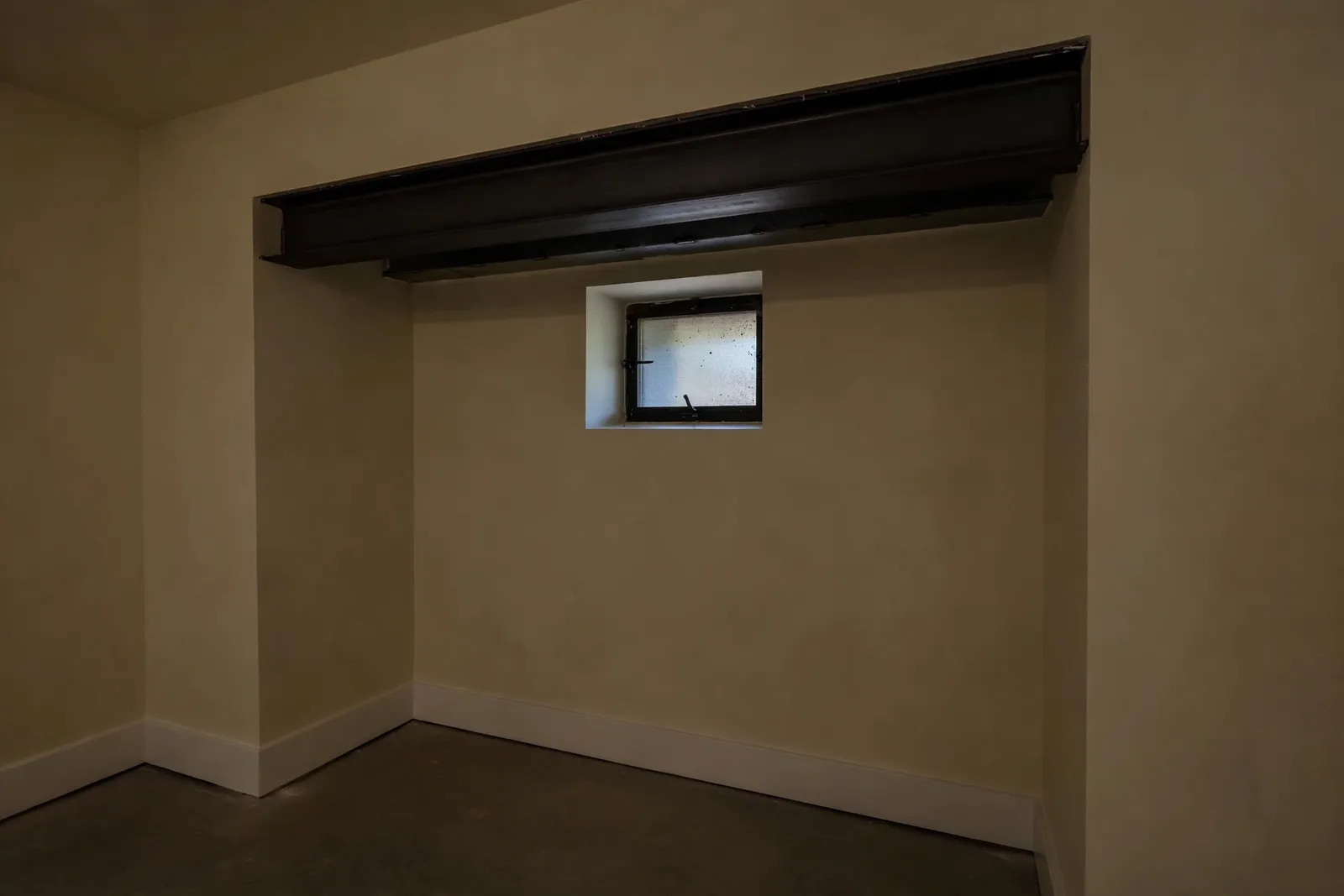 Before photo,  Window Enlargement in Pinefield, by Waldorf Egress Window Company